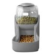 thumbnail image 1 of Cat Water Dispenser Food Bowl Automatic Pet Feeder Set Pet Feed Supplies Automatic Dog Feeder Set Large Capacity Automatic Gravity Cat Water Dispenser Food Bowl For Pets, 1 of 8