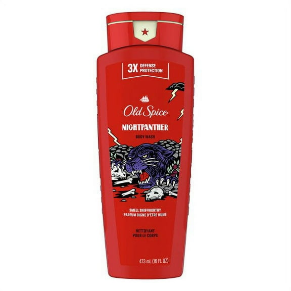 OLD SPICE Body Wash for Men, Nightpanther 16 - fl oz