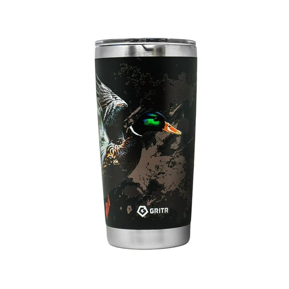 GRITR Stainless Steel Insulated Tumbler 20oz, Mallard Style