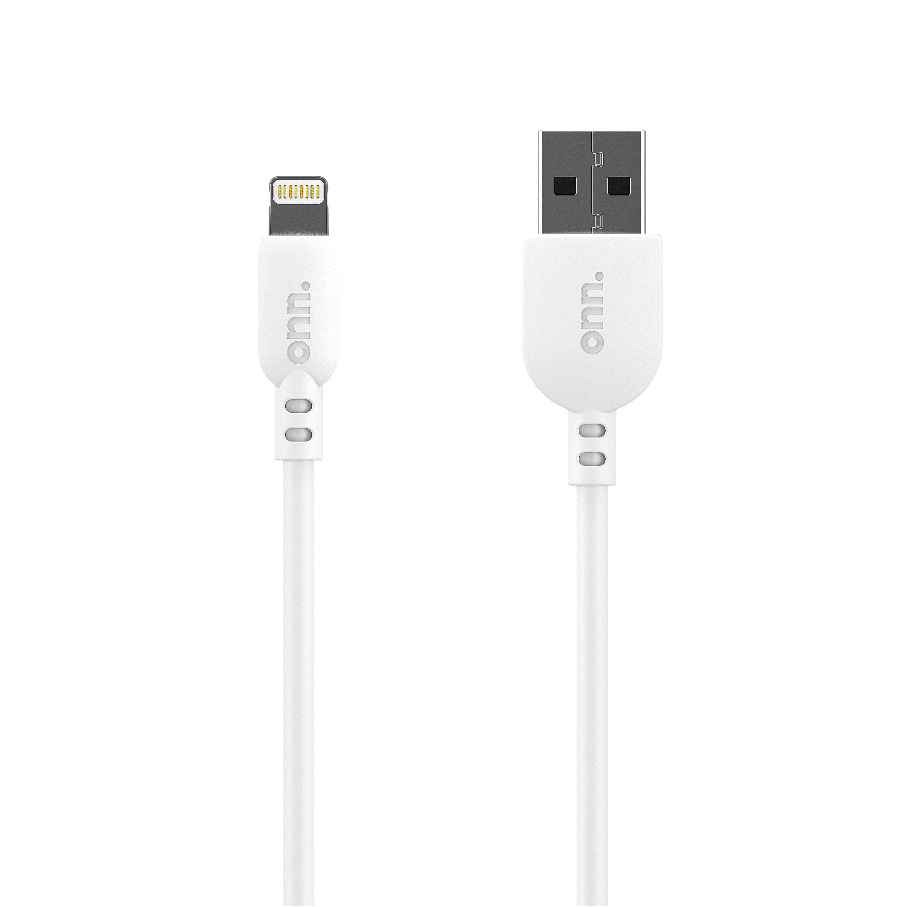 3.5 mm ATIVA Braided Auxiliary Audio Cable for Apple iPhone and iPod 3 Black