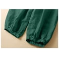 thumbnail image 4 of XDIAHBPL Casual Pants For Women Womens Pants Cotton And Linen Casual Versatile Large Pocket Wide Leg Nine Point Casual Trousers, 4 of 6