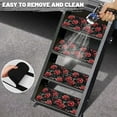 thumbnail image 3 of Yuyamidu Red Rose RV Step Covers 4 Pack RV Step Protectors Universal RV Stair Covers Washable Camper Step Covers Easy to Install RV Camper Accessories, 3 of 7