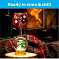 thumbnail image 4 of Bigmouth Inc Snow Globe Wine Glass –CuteWine Glass Holds up to 12 Oz, 4 of 6