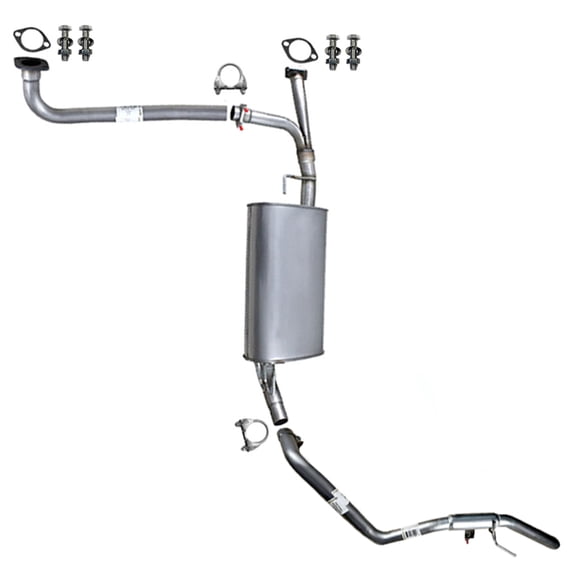Northeastern Exhaust Stainless Steel Front Pipe, Muffler, Tail Pipe Fits 2005–2012 Nissan Pathfinder 4.0L – Direct Fit