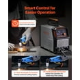 thumbnail image 4 of VEVOR Plasma Cutter, 50A Plasma Cutting Machine, 110V/220V Dual Voltage Digital Display IGBT Inverter - with 2T/4T Function & Adjustable PA/PT Time for Home Repairs, 4 of 9