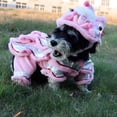thumbnail image 4 of Newborn Spring Festival Dog Costume Lion Dance Dog Costume Chinese New Year Role Play Puppy Pet Chihuahua Puppy Costume for Halloween, Christmas, 4 of 10