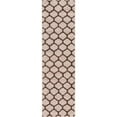 thumbnail image 1 of Well Woven MC-52-2 Tapis de Course en Treillis Moderne Zoe&44; Naturel - 2 Pi x 7 Pi 3 Po., 1 of 1