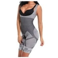thumbnail image 6 of Outfmvch Shapewear Bodysuits Waist Shapers Shaping Panties Waist Women's Sexy Slim Belly Bra Body in Shaping Thigh Shapers(clearance) Gray C, 6 of 9