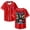 Red, variant on AJ Lee Comic Merch Baseball Jersey Shirt V-Neck Women Men Short Sleeve Streetwear Clothes