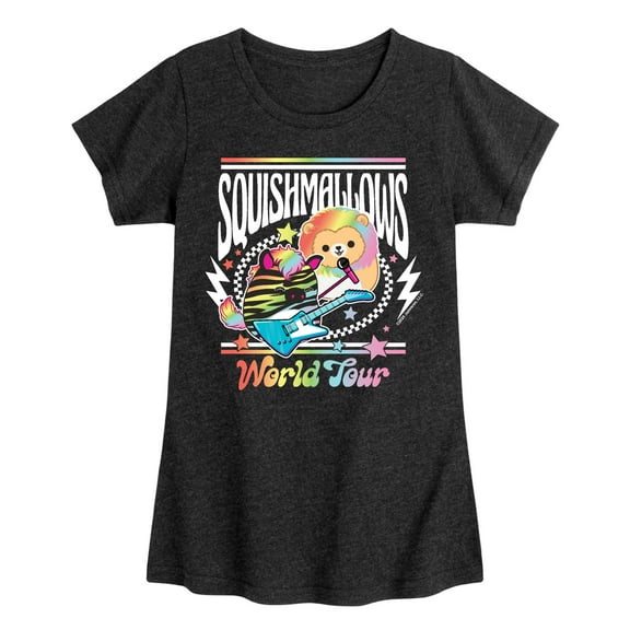 Squishmallows - World Tour - Youth Girls Short Sleeve T-Shirt