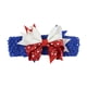 thumbnail image 1 of Pinzas para el cabello para mujeres, pinzas para peinar, pinzas para el cabello para niñas, diadema con bandera, lazo para el cabello, banda elástica para el cabello, grulla pequeña decorativa para el, 1 of 3