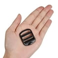 thumbnail image 4 of Hebilla deslizante de metal para escalera, paquete de 4, ancho interior de 25 mm (1 pulgada), negro, 4 of 5