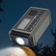 thumbnail image 4 of Radio meteorológica de emergencia con manivela solar, alarma SOS de 10000MAh para supervivencia al aire libre, 4 of 7