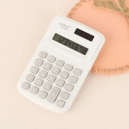 2025 New Small Calculator Silent Calculator Mini Version Learning Auxiliary Portable Calculator