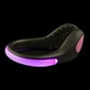 Night Running Gear Shoe Lights Flashing LED Reflective Gear Runners Joggers Bikers Kids Replaceable Batteries (Pink), reflective gear By Safety Steps