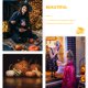 thumbnail image 4 of 1pc Chic Chic Halloween Decoración de la fiesta Propero Pequeño Ghost Sombrero Colgante, 4 of 6
