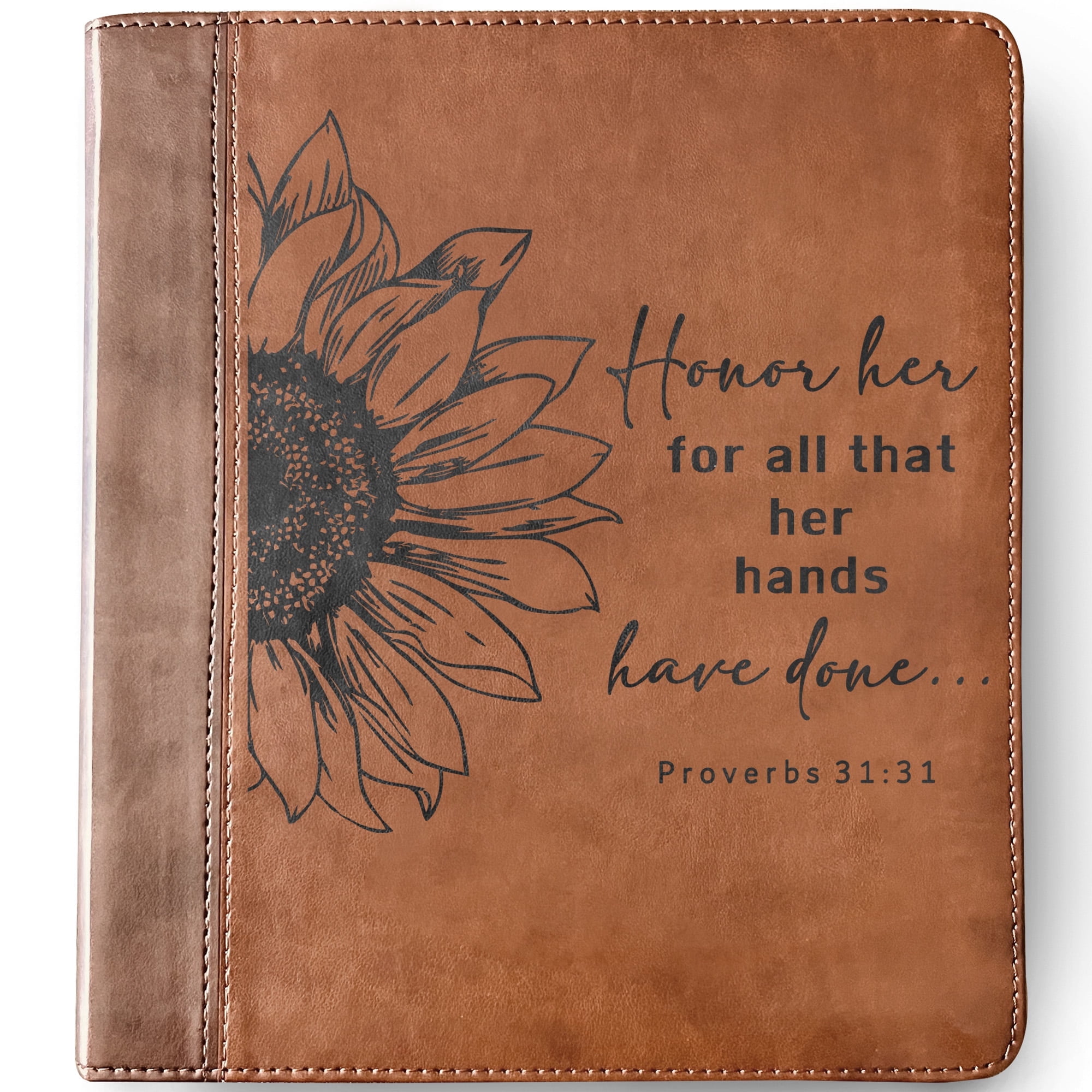 Custom ESV Journaling Bible ESV Journaling Study Bible Custom Engrave ESV Bible Christian Gifts Baptism Gifts ESV Bible for Men Women