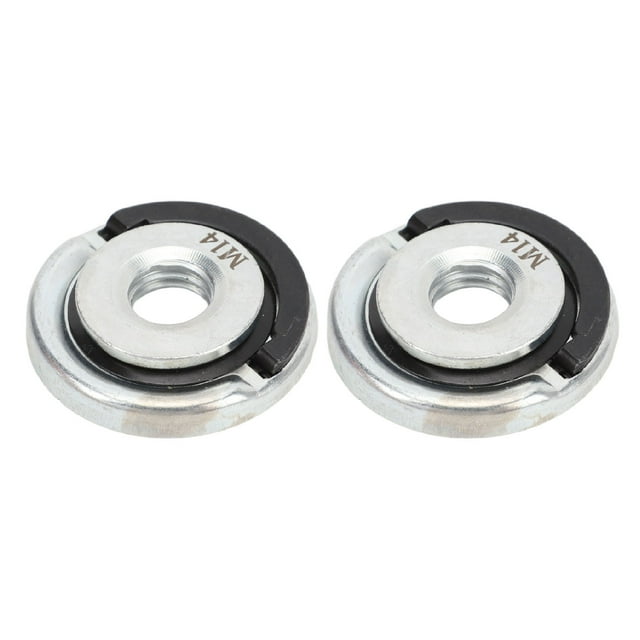 Angle Grinder Quick Release Nut Replacement, Self Locking High Strength Easy To Install 2Pcs Angle Grinder Quick Release Nut for Grinding Wheels