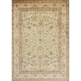 thumbnail image 1 of Ahgly Company Indoor Rectangle Traditional Brown Gold Persian Area Rugs, 6' x 9', 1 of 6