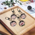 thumbnail image 2 of Charms EVE01 Ranking De Reyes Llavero Regalos De Moda Joyas De Dibujos Animados Adornos Bolso Encantos Decoración Colgante Acrílico Bojji Príncipe, 2 of 4