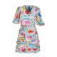 thumbnail image 1 of 984-52 Vestido multicolor Cklass 984-52, 1 of 2