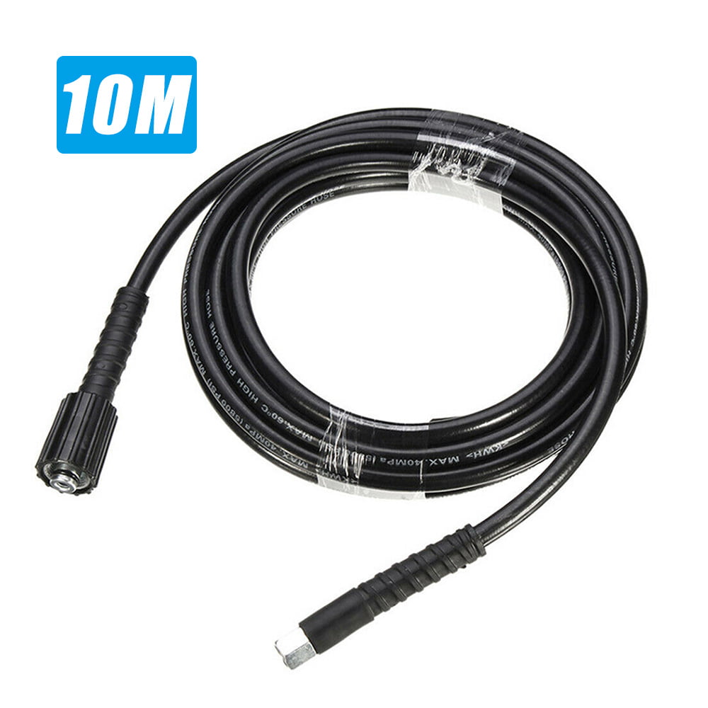 10M  High Pressure Water Washer Hose M22 M14 Jet Power Wash clean drain and pipe 