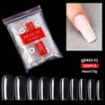 thumbnail image 3 of Uñas Ballerina HUOGUO, 500 unidades, transparentes, sin arrugas, 3 of 4