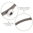 thumbnail image 2 of PAMINGONO Microwave Wheel Ring Microwave Turntable Holder Coffee Plastic 2Pcs 7In Round Support, 2 of 8