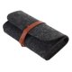 thumbnail image 3 of BRIGHTFUFU Estuche portátil para anteojos de fieltro, bolsa de almacenamiento para gafas de sol, estuche para lápices de lana, estuche para maquillaje, estuche para cosméticos (gris oscuro), 3 of 7