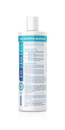 Essential Oxygen Certified BR Organic Brushing Rinse, 16 Ounce, Package may vary Peppermint 16 Ounce (Pack of 1)