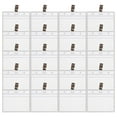 thumbnail image 2 of Agiferg Card Protector Immunization Record Cards Holder Clear Plastic Sleeve With Clip, 2 of 5