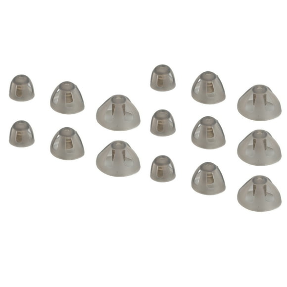 Open Domes, Professional Ear Piece Silicone Single Layer Soft 15pcs For Accessory