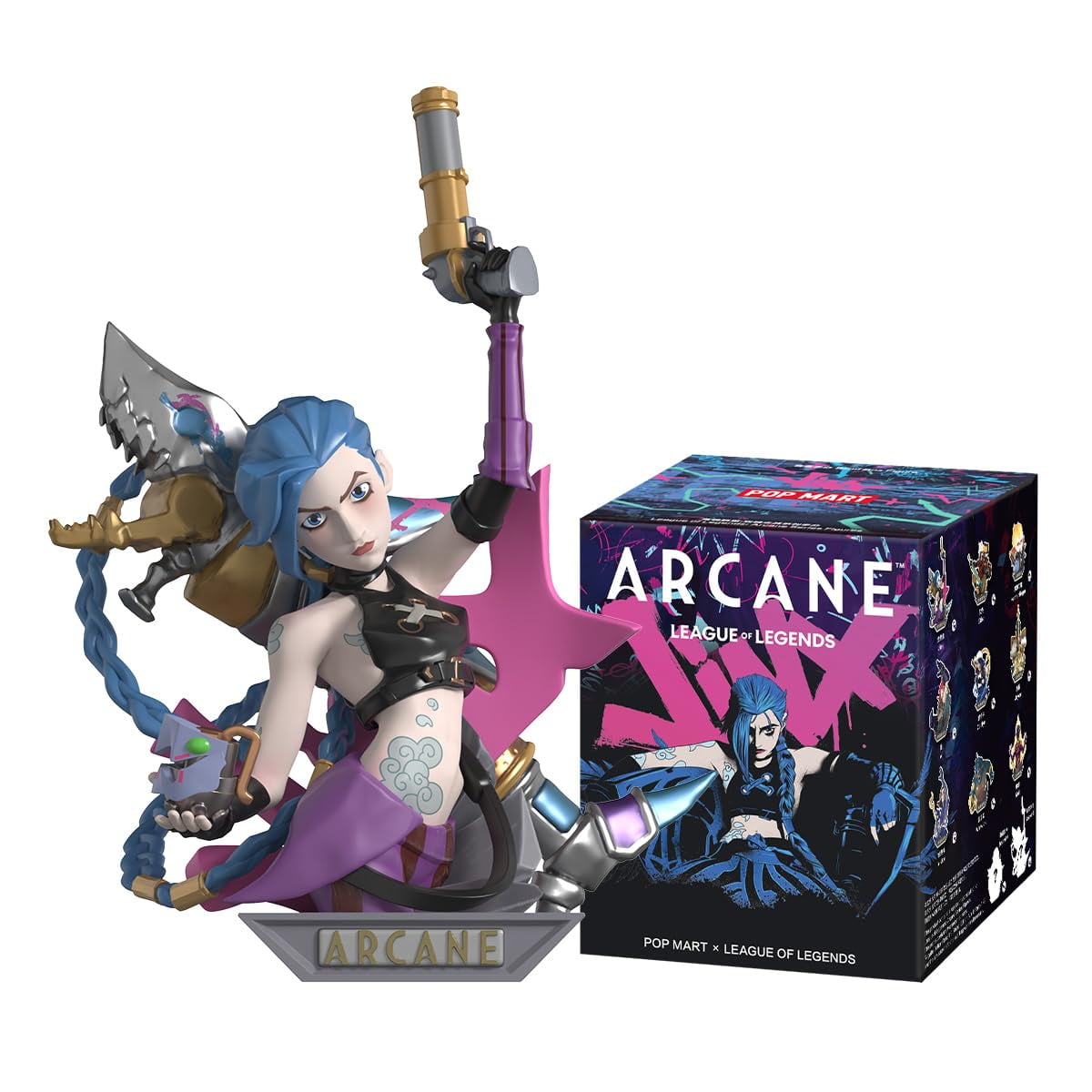 POP MART League of Legends: Arcane Series Figures Blind Box