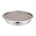 thumbnail image 2 of Red de drenaje de aceite Bandeja para hornear Colador Bandeja de drenaje de malla Colador de malla Freidora resistente plata, 2 of 9