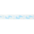 thumbnail image 4 of Offray Ribbon, Its A Boy Light Blue 7/8 inch Ribbon, 9 feet, 4 of 7