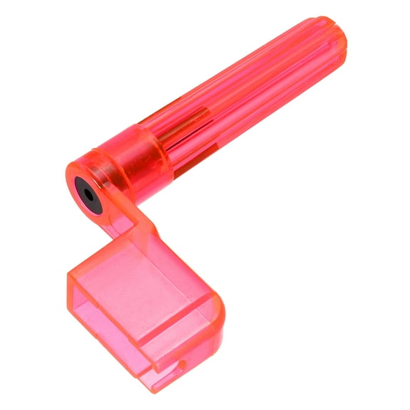 1 Pcs Red Plastic Guitar String Winder Speed Peg Puller Bridge Guitar Strings Tuners Translucent Guitar Accessories