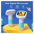 thumbnail image 2 of 2-in-1 Kids' Microscope & Alarm Clock - Educational STEM Toy with Light, 1000X Magnification ,Widely Used, 2 of 6