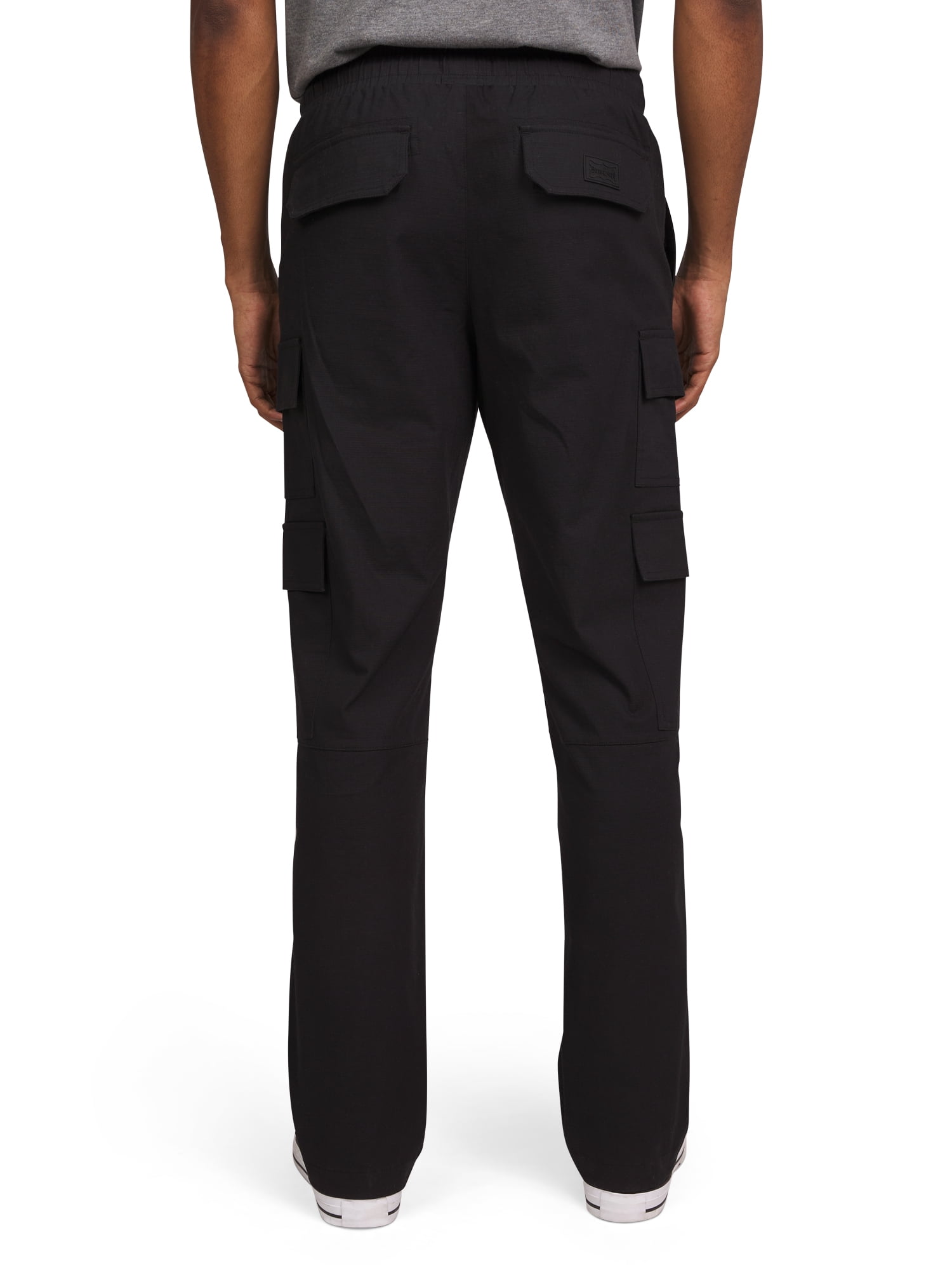 Dogg Supply by Snoop Dogg Men's and Women's Pull-On Ripstop Cargo Pants with Pockets, Sizes XS-3XL