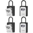 thumbnail image 1 of Puroma Lock Box, Large Key Lock Box Resettable Combination Code Lockbox, Portable Wall Mount Lockbox Waterproof Security Safe Box for Outside Outdoor Home, 1 of 8