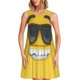 thumbnail image 1 of Fotbe Smiling With Sunglasses Vestido de Verano sin Mangas para Mujer – Vestido Midi Línea A, Estilo Camiseta Floral, Vestido Playero Casual y Fluido, 1 of 7