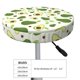 thumbnail image 4 of Disketp Green Avocado Funda Redonda para Taburete, Funda de Cojín para Silla de Bar Suave y Elástica-13 inch, 4 of 7
