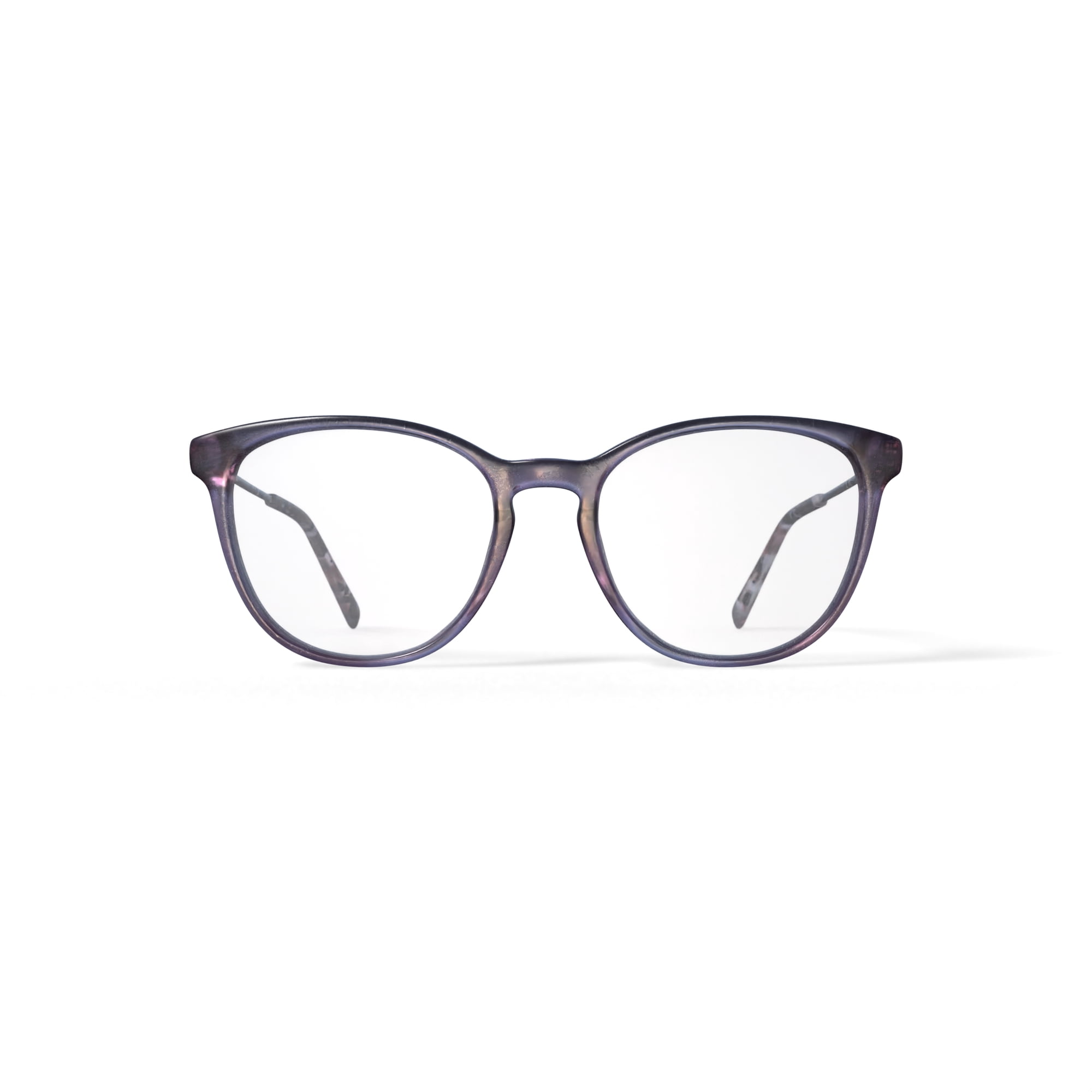 Hard Candy Women's Pretty in Pink Round Prescription Eyeglasses with Case, Pink
