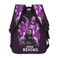 thumbnail image 4 of 15.7in Roman Wres-Tler Reign Backpacks Cute Laptop bag Cartoon Bags Bookbag Daypack Outdoor Travel, 4 of 6