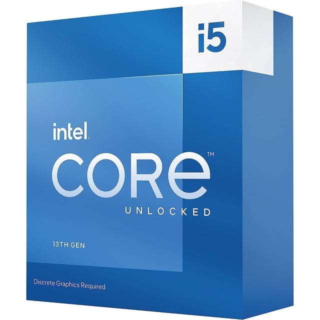 Procesador de escritorio Intel Core i5-13600KF de 14 núcleos (6 núcleos P + 8 núcleos E) - Desbloqueado