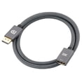 thumbnail image 1 of DP trenzado blindaje cable portátil masculino a mujer cordón rápido velocidad anti-interferencia extensor de escritorio PC Suministros 2M Scienceny EL005839-02, 1 of 7