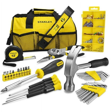 Stanley 73795 Mixed Tool Set, 210 Pieces – Polished Chrome