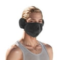 thumbnail image 6 of Unique Bargains 1 Pc Two-in-one Face Mask Windproof Balaclava for Cycling Black, 6 of 6