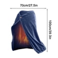 thumbnail image 3 of VONKY Polyester USB Heated Blanket, Blue, 3 of 6