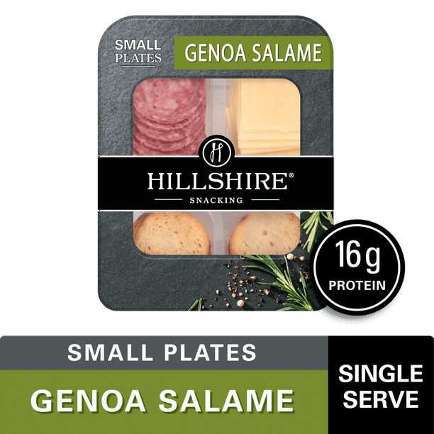 Hillshire® Snacking Small Plates, Genoa Salami and White Cheddar Cheese