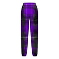 thumbnail image 4 of WXLWZYWL Women Merry Christmas Sweatpants Drawstring Jogger Snowflake Fun Print Elastic Waist Casual Trousers Warm Comfy Pants with Pockets, 4 of 5